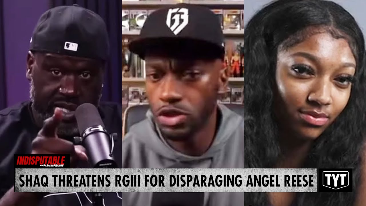 ⁣WATCH: Shaq THREATENS Robert Griffin III Over 'Monkey Post' About Angel Reese