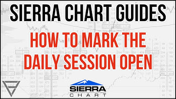 Sierra Chart Guides - How To Mark The Daily Session Opens