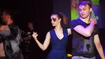 Brazuka 2018. Mikhail Kruzhalov and Valery Ponkina. Zouk improvisation. (Nobody Knows)