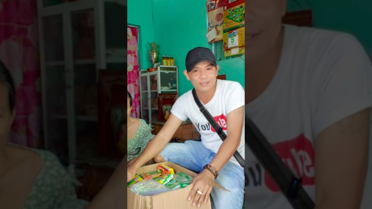 Lần Đầu Được Tặng Thùng Quà, Cô Dung Bật Khóc Vì Quá Xúc Động