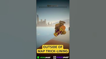 TRICK-LINING OUTSIDE OF THE MAP IN SKATE 4! #fyp #skate #skate4 #trickline #foryoupage