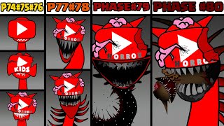 Phase 74 Vs Phase 75 Vs Phase 76-80 In Incredibox Sprunki New Sprunki Oc