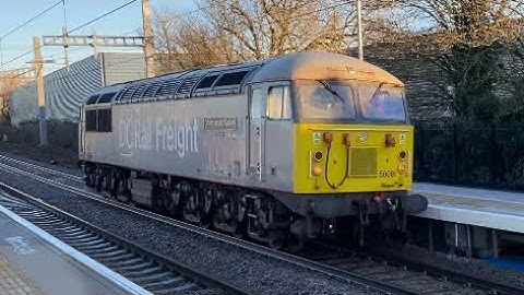 Class 56 | 56091 ‘Driver Wayne Gaskell - The Godfather’ | DC Rail Freight |  Theale | 13/01/22