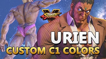 Urien - Custom C1 Colors - Street Fighter V Mod - Max Settings 60fps