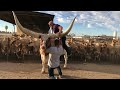 Riding Longstreet - A Watusi Bull on Rovey Dairy