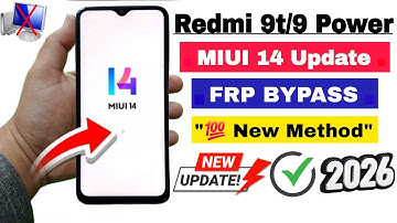 Redmi 9T/9 Power FRP Bypass | MIUI 14 Update - 100% Working New Method (Without PC)