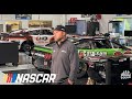 Go behind the scenes at front row motorsports  nascar