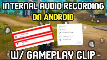 Android Internal audio recording on Asus Max pro M1! Record gameplay with internal audio