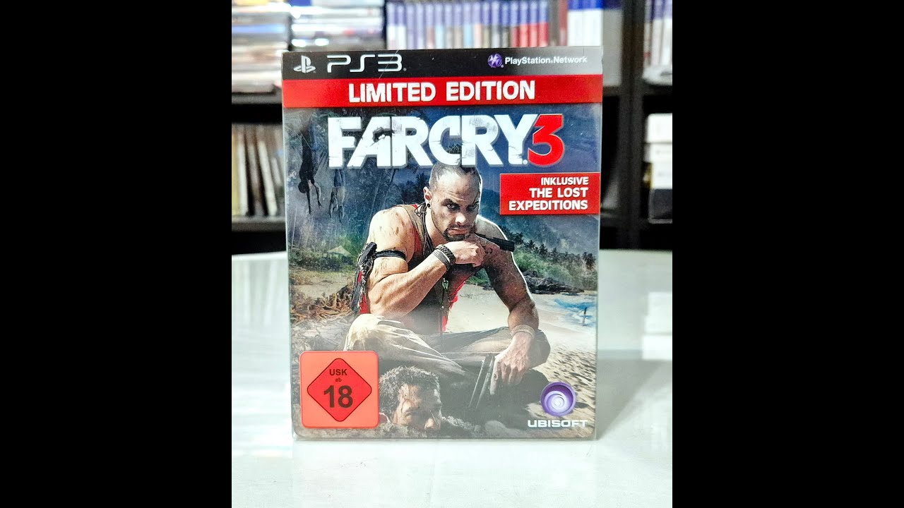 Far Cry 3 Limited Steelbook Edition Ps3 unboxing - YouTube