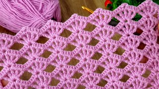 Unique Very Easy Crochet sewing pattern baby blanket for beginners