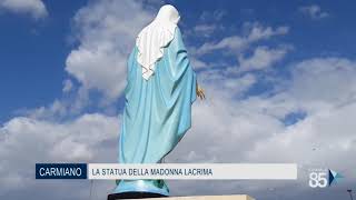 05 Agosto 2020    Carmiano LE   la statua della madonna lacrima