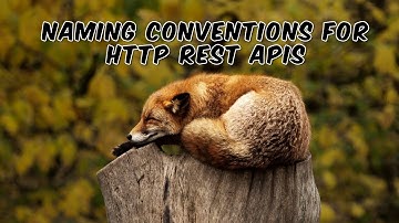 Naming Conventions for HTTP REST APIs