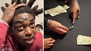 Kodak Black Calls Out His Homies For Cheating with FAKE Dice!!