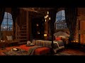 Cozy Room Ambience - Rain on Window &amp; Thunder Sounds for Sleep, Study, Relaxation