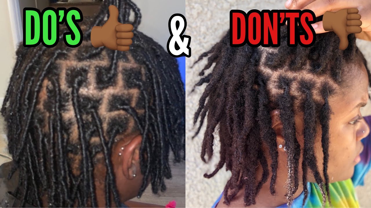 Starter Loc Do'S And Don’Ts | How To Get Your Hair To Loc Faster | Comb Coils On Type 4 Hair |