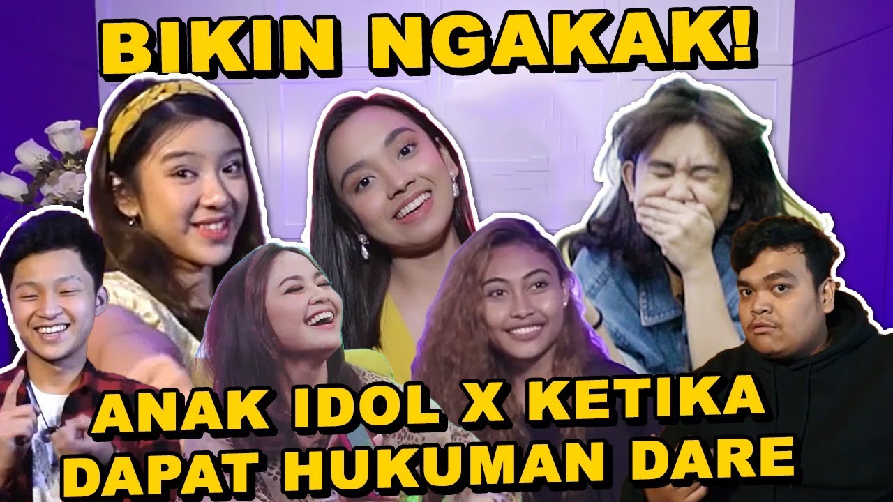 BIKIN NGAKAK! LYODRA, TIARA, ZIVA, MAHALINI DAN ANAK IDOL X LAINNYA DAPAT HUKUMAN DARE!