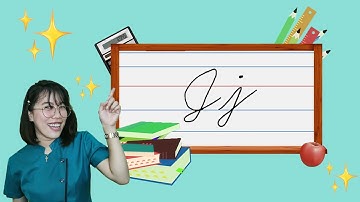 Learning Cursive Writing: Letter Jj