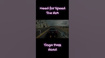 Tioga Pass Rd - NFS The Run #nfstherun