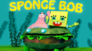 SPONGEBOB MOD: Minecraft SPONGEBOB Mod Showcase! (SpongeBob, Patrick & More!)