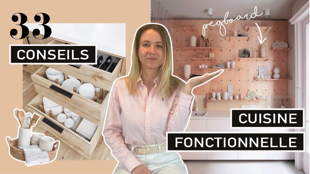 CUISINE FONCTIONNELLE : 33 astuces