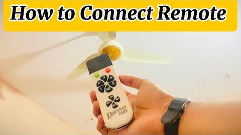 AC/DC Ceiling Fan Ko Remote Sy kese Connect kren || Step by Step Urdu/Hindi