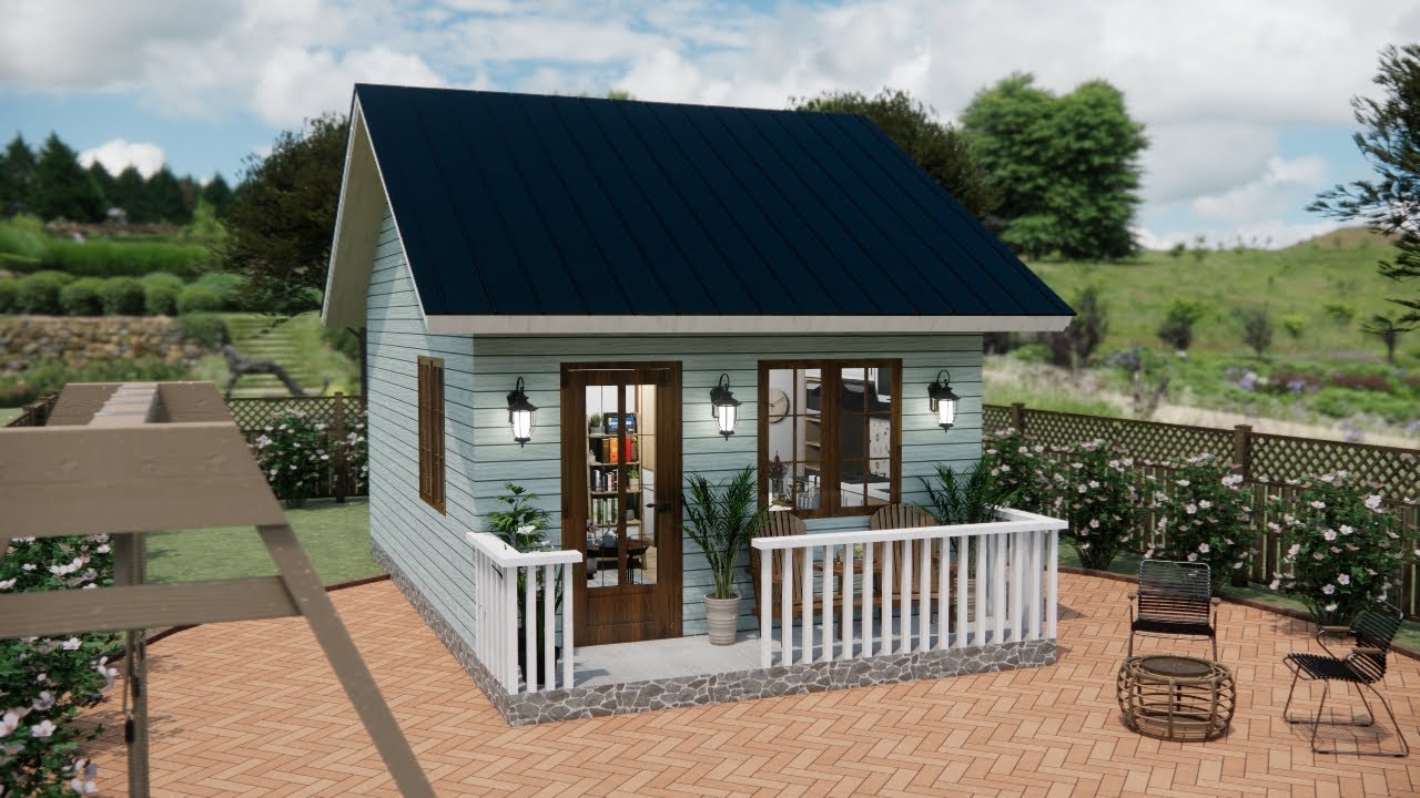 Stunning 4x5m (13x16ft) Tiny House Tour | Clever Space Design & Modern Living!