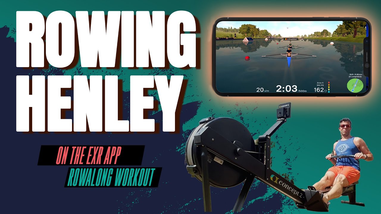 Rowing the new Henley Course on EXR app The Ultimate Virtual Adventure