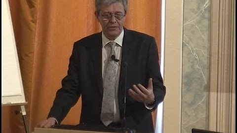 Karl Friston - Free energy and active inference - Rovereto, November 6, 2013