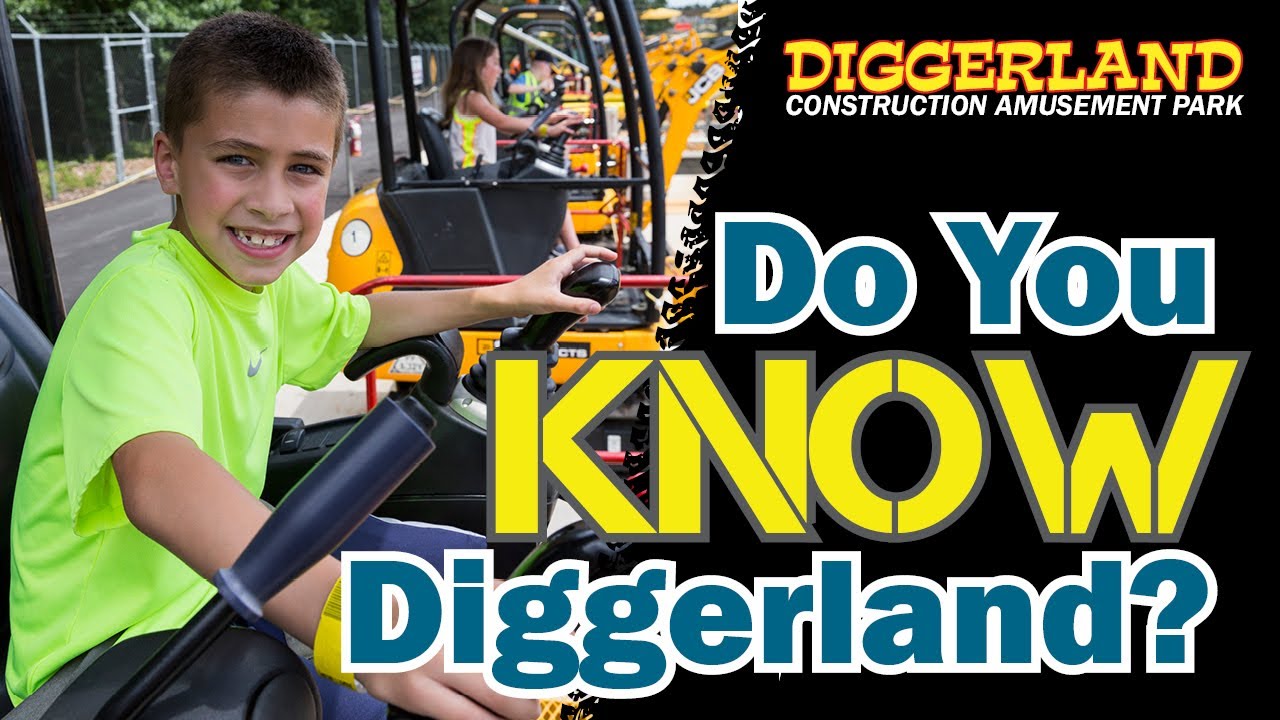 Diggerland USA is all new for 2018!