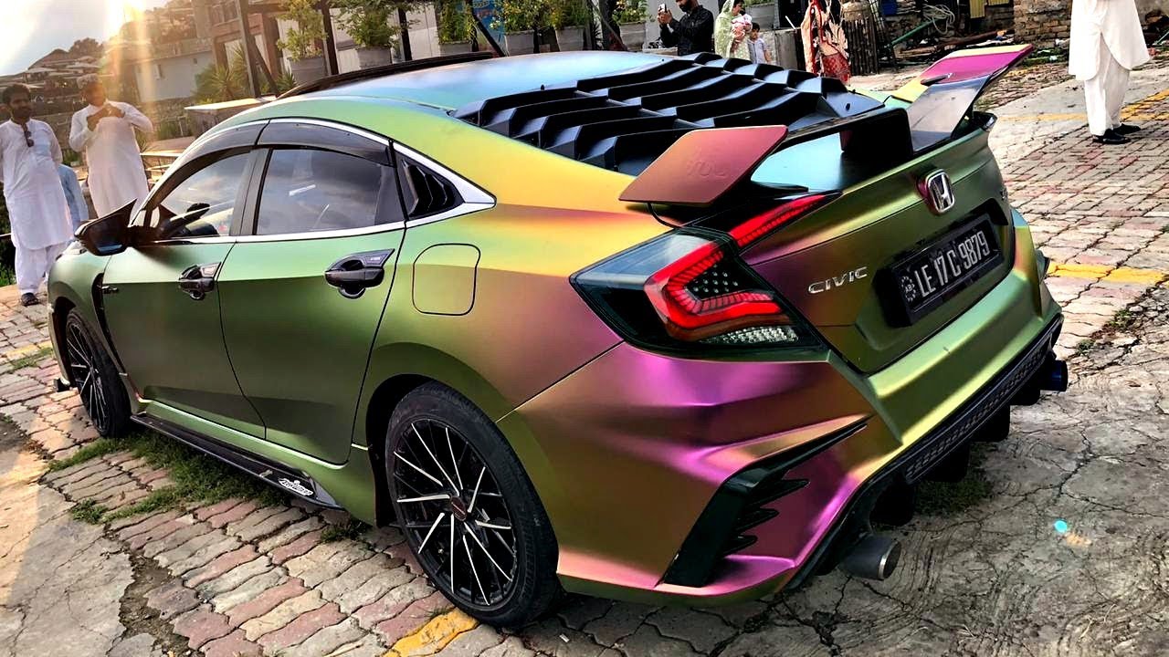 Honda Civic X Modified From Pakistan Best Modified Civic X Sports