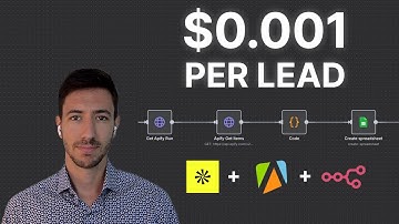 How To Build a 1-Click Apollo Scraper - N8N + Apify Full Build ($0,0012 per lead)