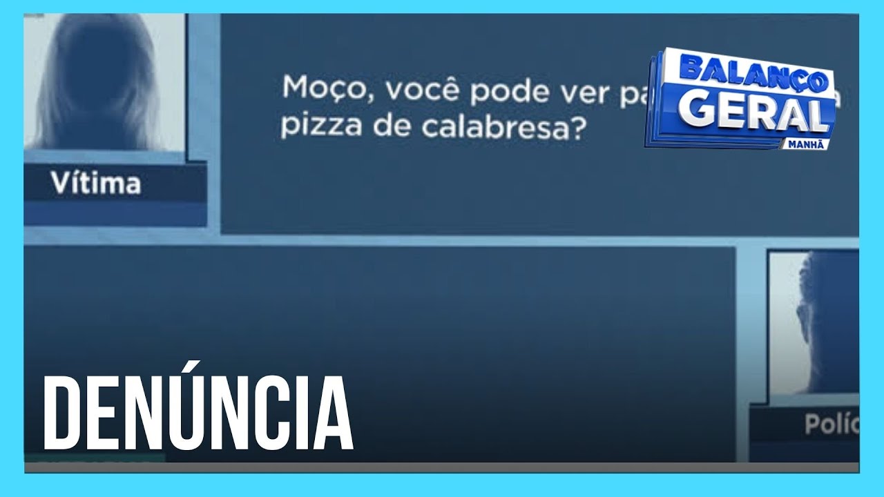 Dona de casa finge pedir pizza para denunciar marido agressor