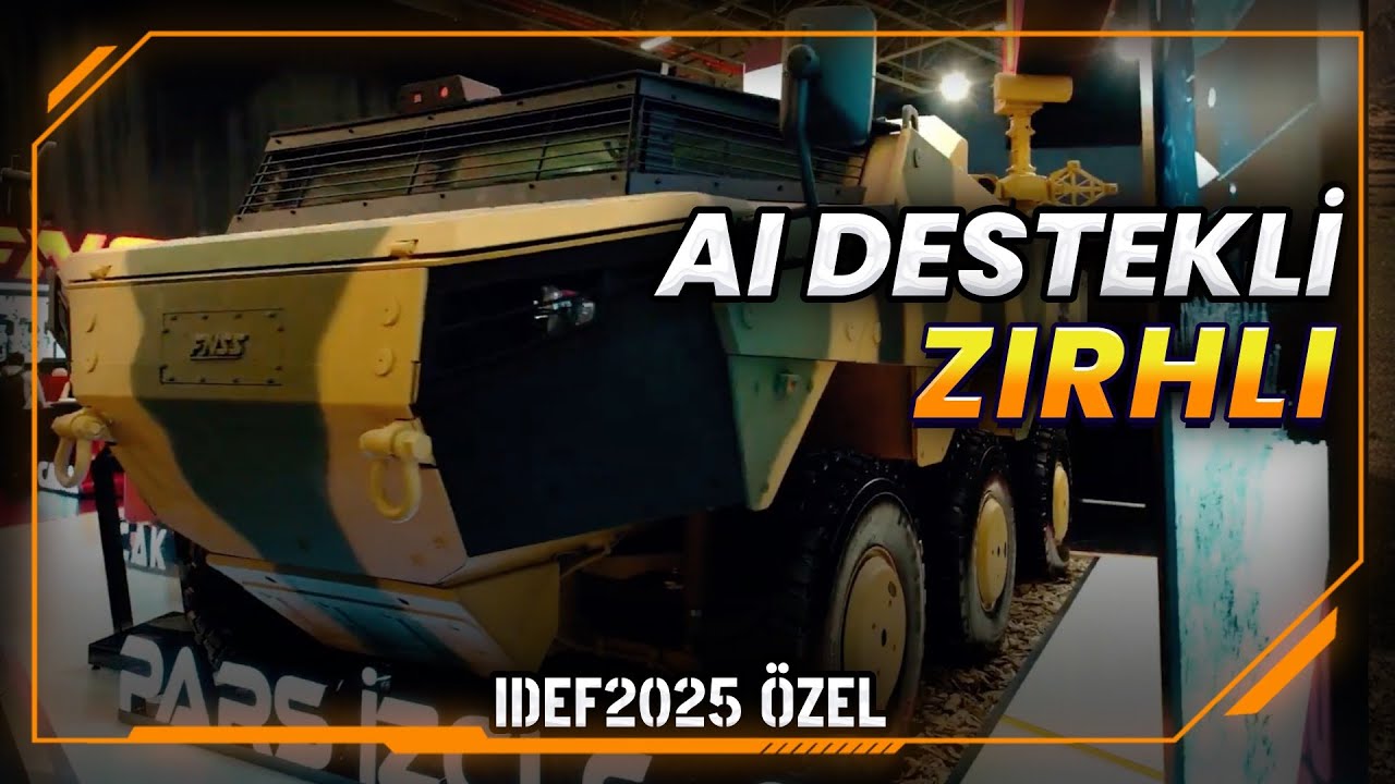 Sesli komutla çalışan zırhlı araç: PARS İzci 6x6'nın yapay zeka teknolojileri!