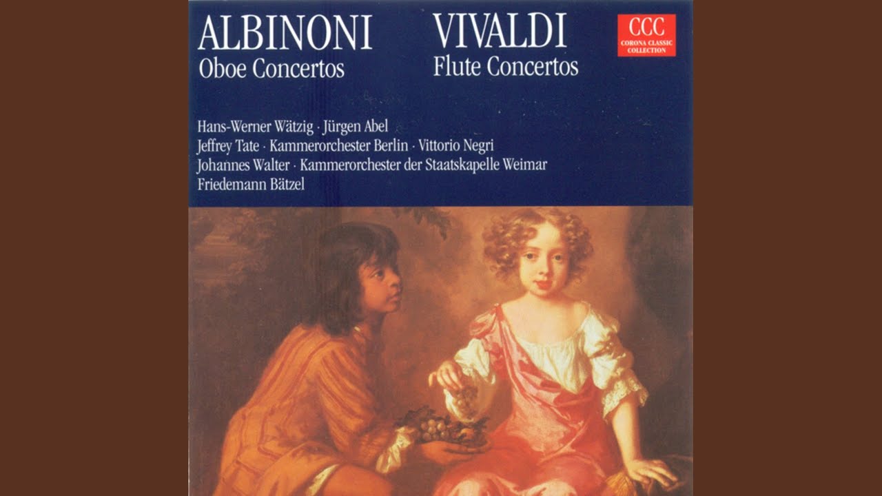 Concerto for 2 Oboes in C major, Op. 7, No. 11 III. Allegro YouTube