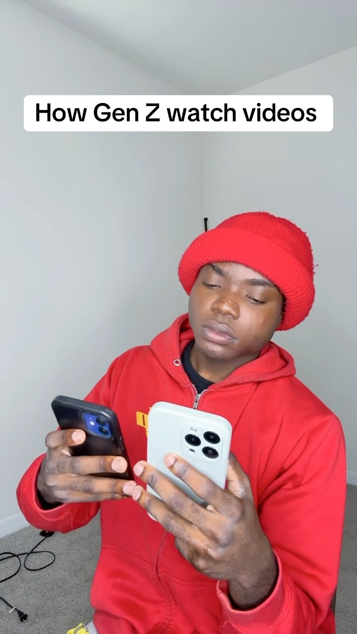 Genz watching Video be like ?