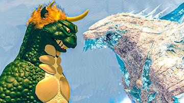 Roblox Kaiju Universe - Frostbite Godzilla Vs Gabara