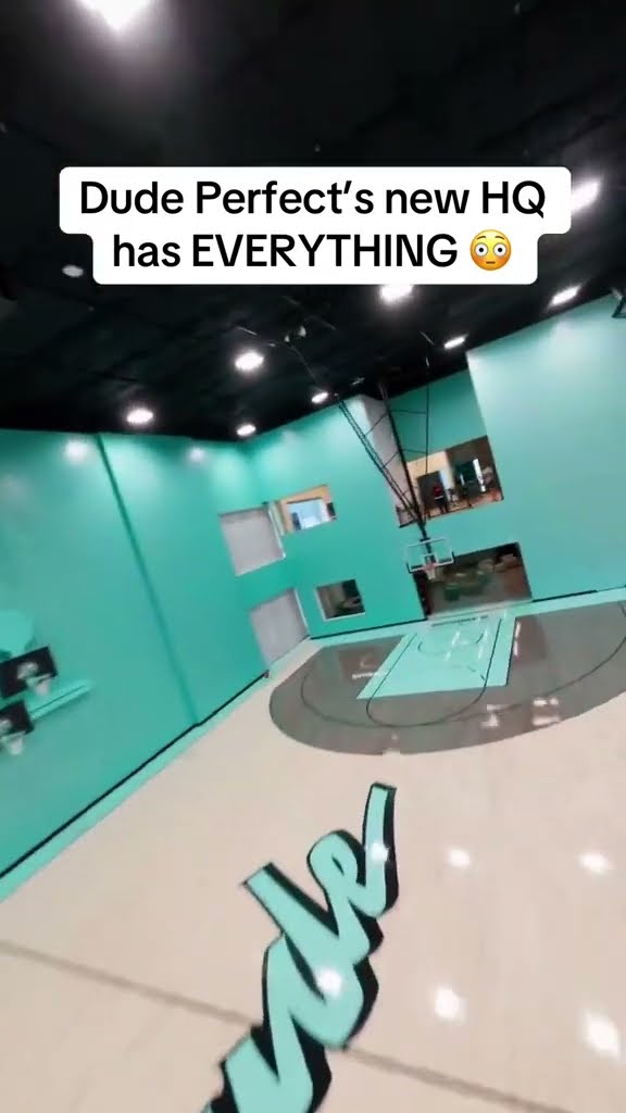 Dude Perfect’s new HQ has everything! ? (via dudeperfect/TT)