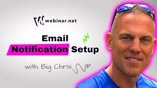 How to Schedule Email Notifications for Your Webinar | Webinar.net Tutorial