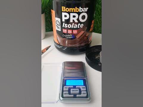 Bombbar Pro Isolate - проверяем мерную ложку - YouTube