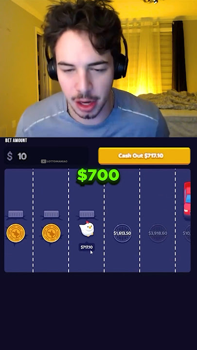 $10 to $31 MILLION CHICKEN CROSS GAME 🤯 #shorts #casino #gambling #trending