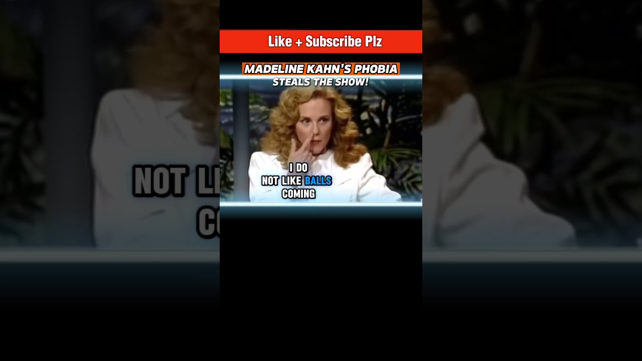 Madeline Kahn S Secret Fear Leaves Johnny Carson Stunned ClassicComedy Tonightshow 1970s