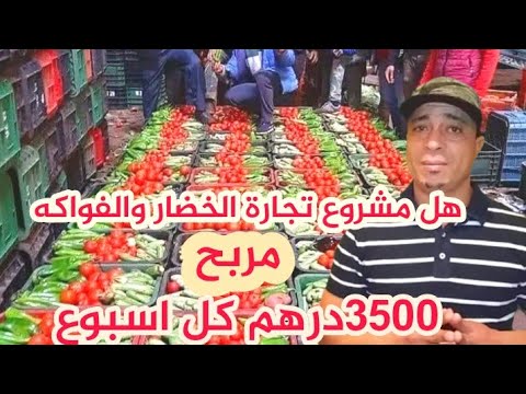 هل مشروع بيع الخضار والفواكه مربح كم تصل الأرباح كل أسبوع مشروع مربح في المغرب