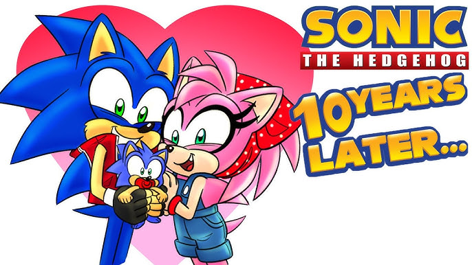 Di-Dash on X: I' herewith you #sonamy #SonicTheHedgehog