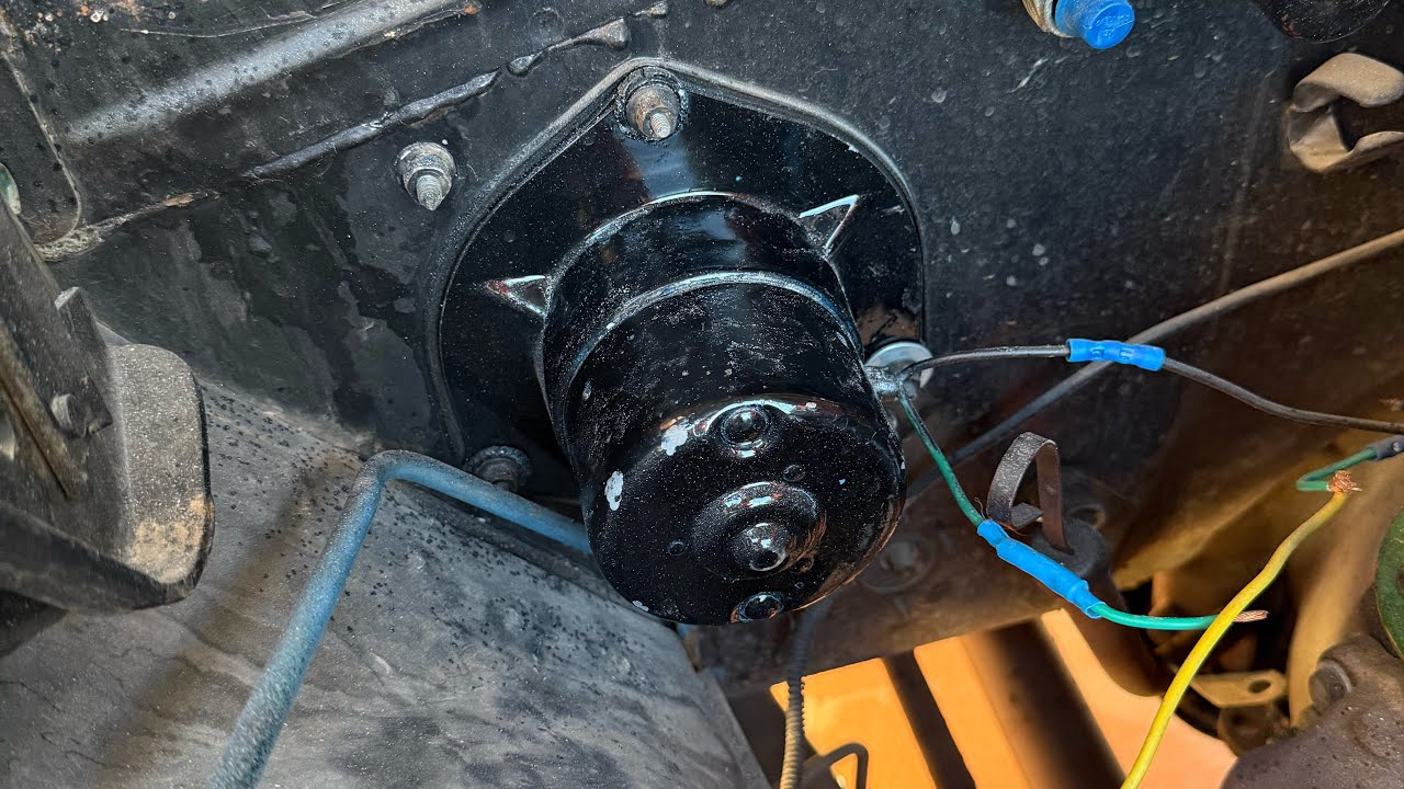 1970 ~ 340 Barracuda ~ Heater/ AC Blower Motor ~ Remove, Rebuild, Reinstall