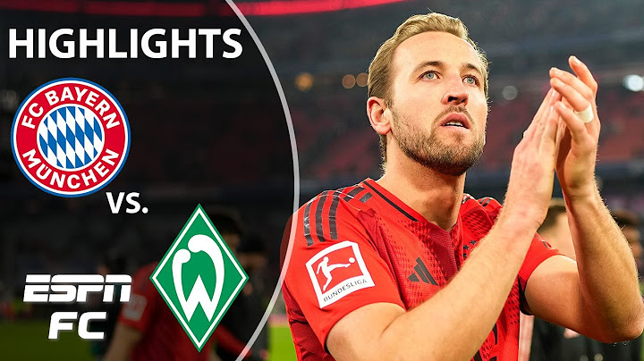 Bayern Munich vs. Werder Bremen | Bundesliga Highlights | ESPN FC