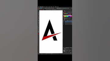 How to Create a Stunning "A" Letter Logo | Affinity Designer