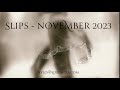 Some of my vintage slips from November 2023