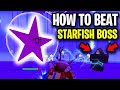 [How To] BEAT THE STARFISH BOSS EASY! (Star Lord Boss) | Cyber Truck | Roblox Mad City New Update