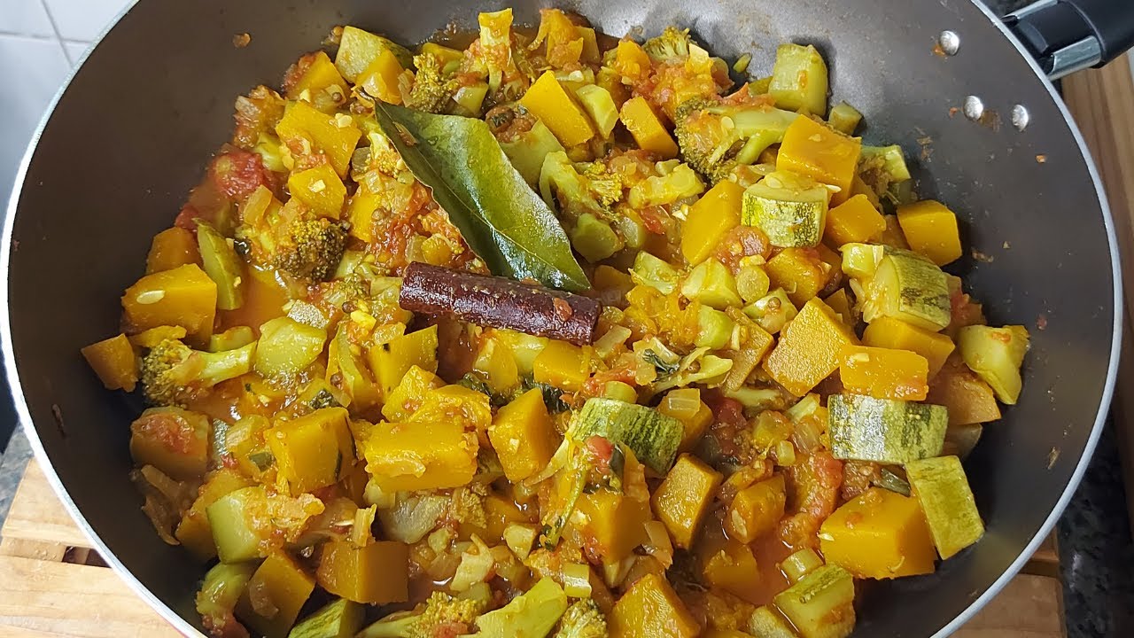 Tagine de legumes (ensopado de legumes) YouTube