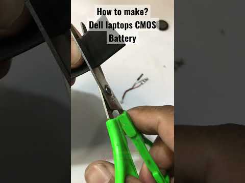 How to make dell laptop cmos battery #diy #diya #cmos #bios #delllaptops #usefultips